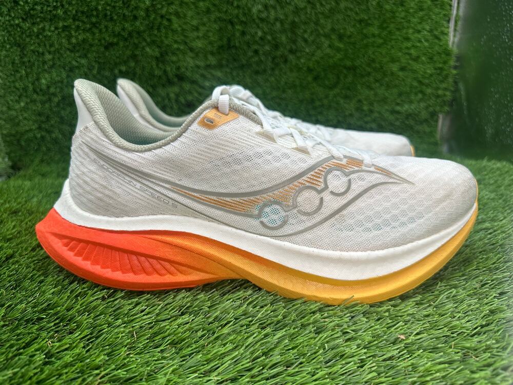 Saucony Endorphin Speed 5 S21007-142 Athletic Sneaker Men's 11.5 White Mesh Gym